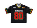 Zimbabwe 🇿🇼 1980' - Mesh Jersey - Black