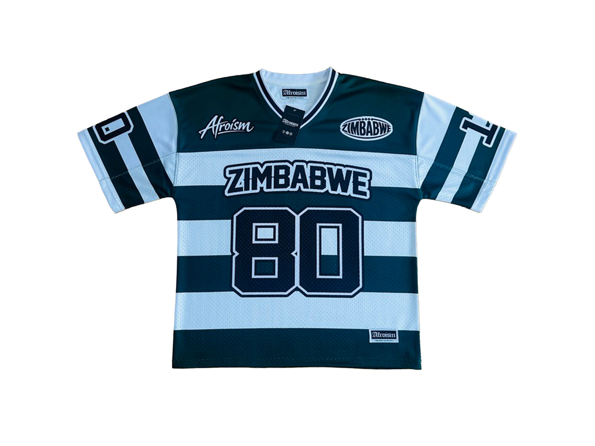 ZIMBABWE 🇿🇼 1980' - 2 TONE MESH JERSEY