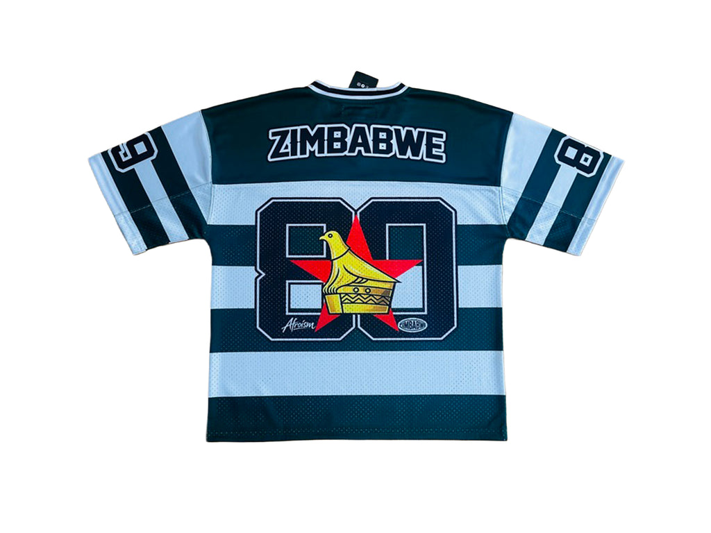 ZIMBABWE 🇿🇼 1980' - 2 TONE MESH JERSEY
