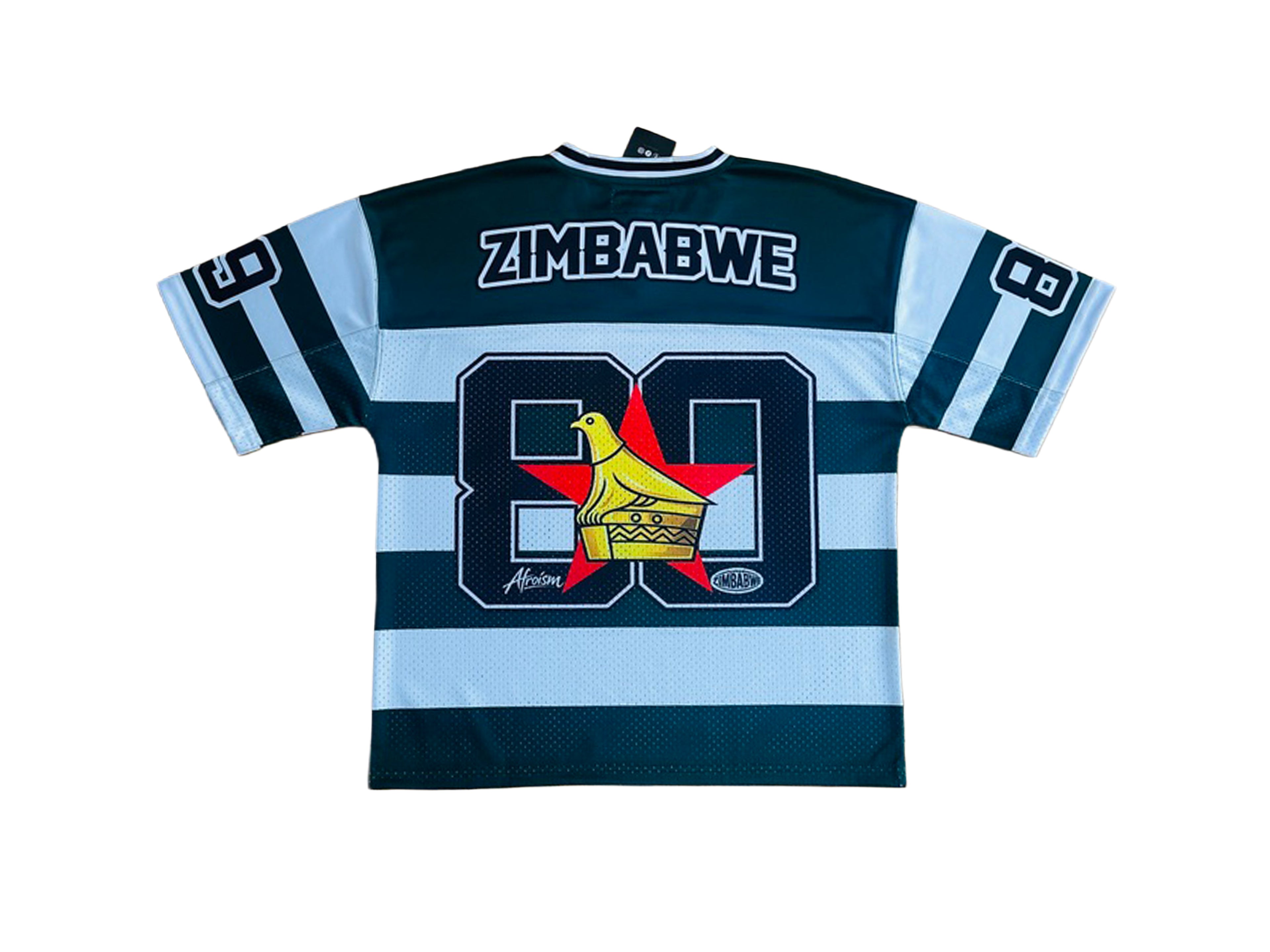 ZIMBABWE 🇿🇼 1980' - 2 TONE MESH JERSEY